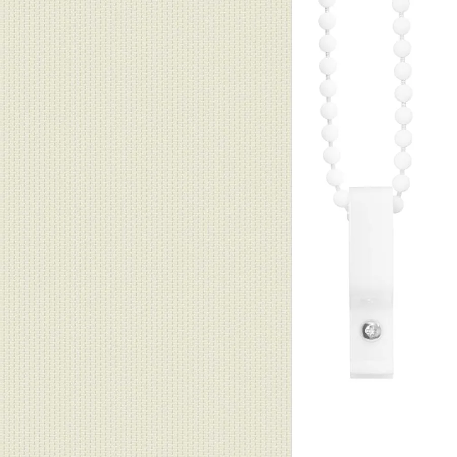 Store enrouleur occultant blanc cassé largeur du tissu 80,7 cm - 10