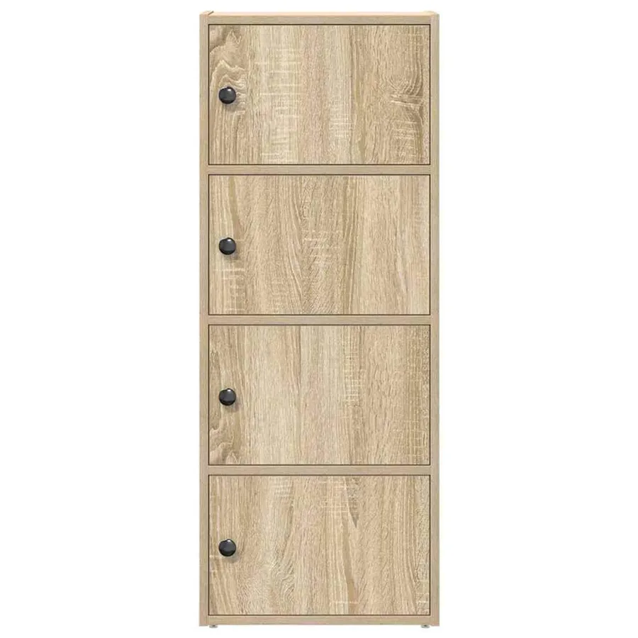 Bibliothèque chêne sonoma 40x24x102 cm bois d'ingénierie - 4