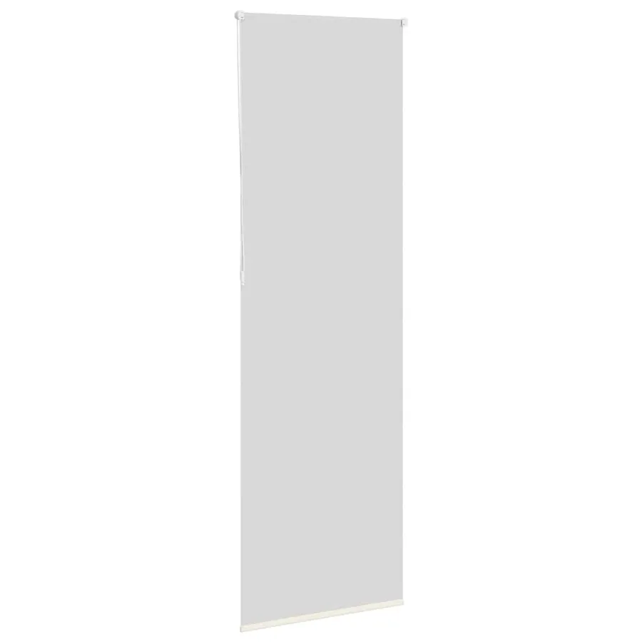 Store enrouleur occultant blanc cassé 65x210cm largeur du tissu - 4