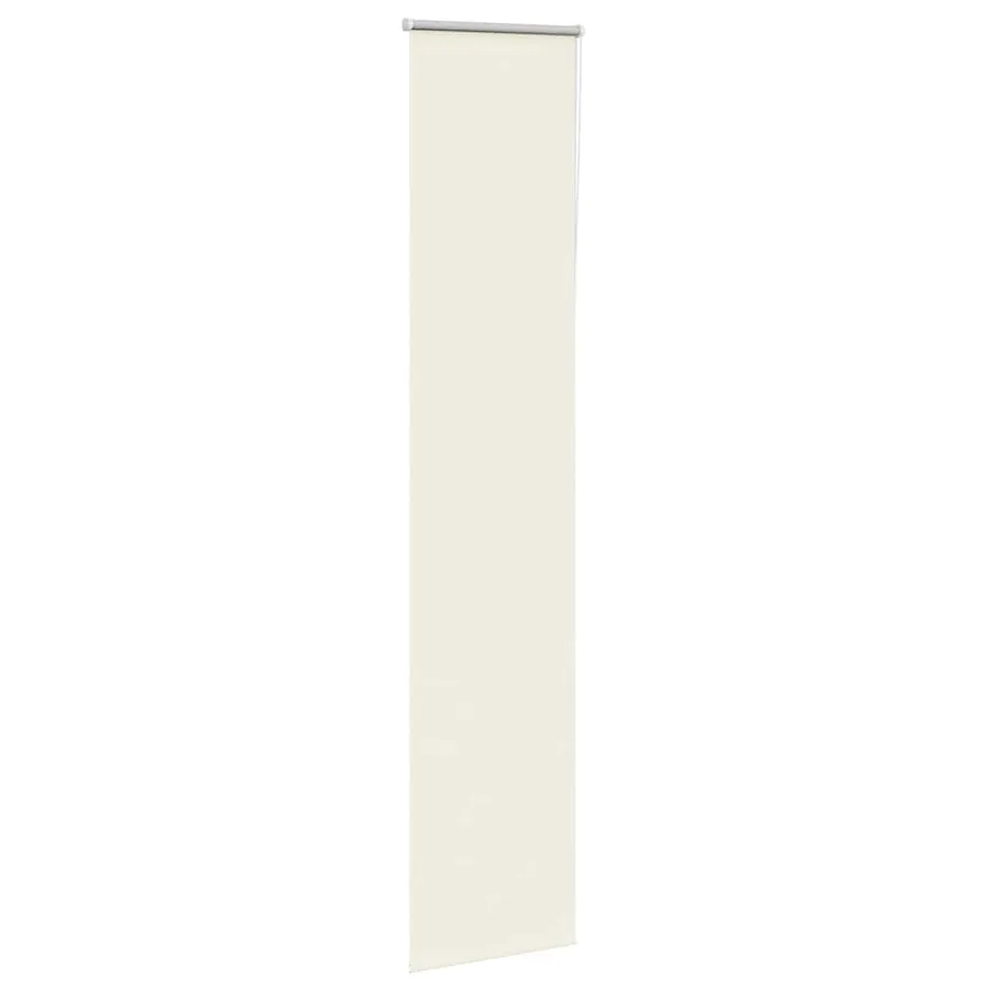 Store enrouleur occultant blanc cassé 50x230cm largeur du tissu - 3