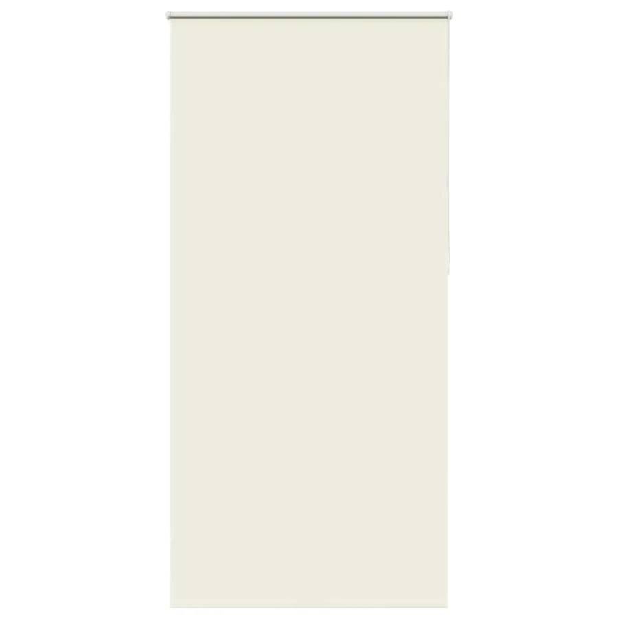 Store enrouleur occultant blanc cassé 90x210cm largeur du tissu
