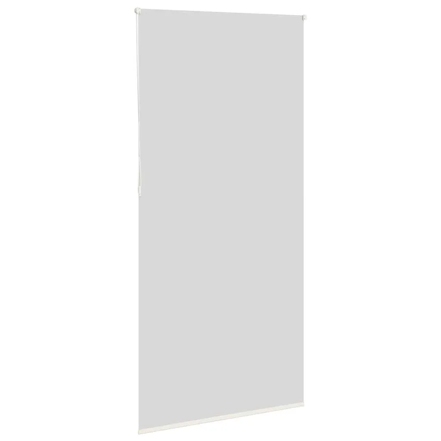 Store enrouleur occultant blanc cassé 90x210cm largeur du tissu - 4