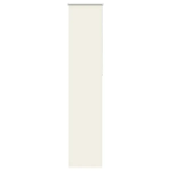 Store enrouleur occultant blanc cassé 55x210cm largeur du tissu