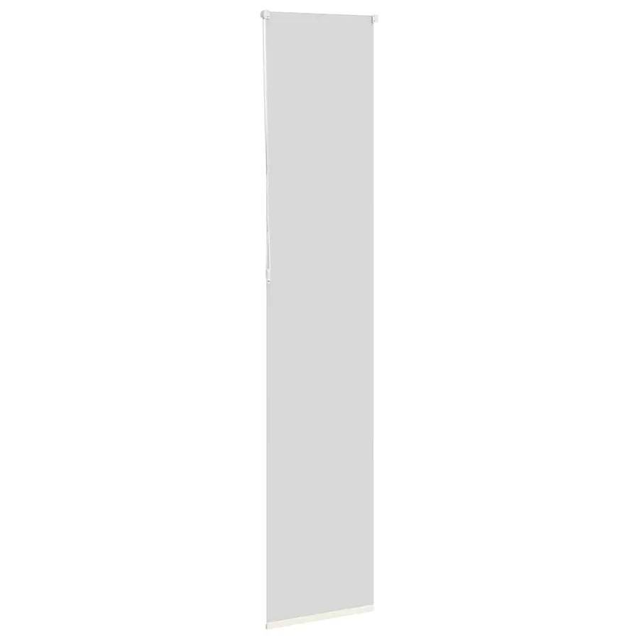 Store enrouleur occultant blanc cassé 55x210cm largeur du tissu - 4