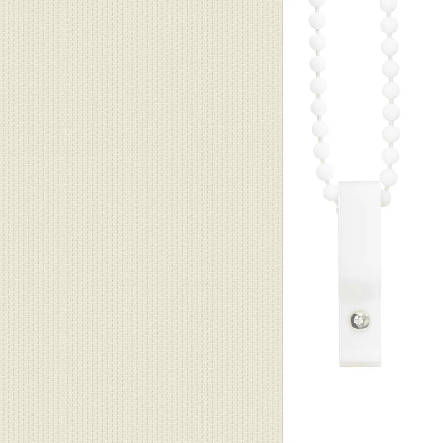 Store enrouleur occultant blanc cassé largeur du tissu 105,7 cm - 10