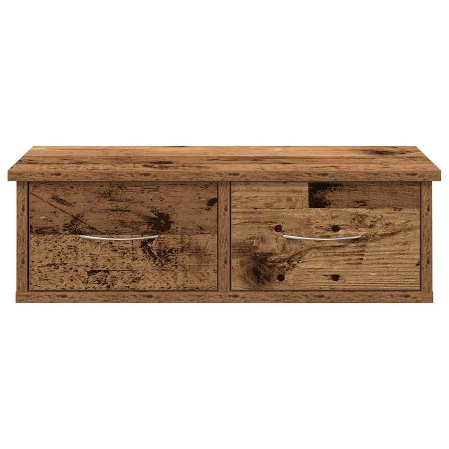 Armoire murale vieux bois 60x26x18,5 cm bois d'ingénierie - 4