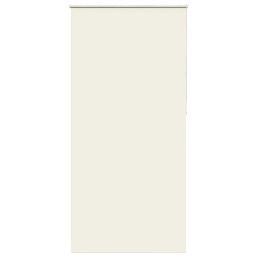 Store enrouleur occultant blanc cassé 110x230 cm largeur tissu - 2
