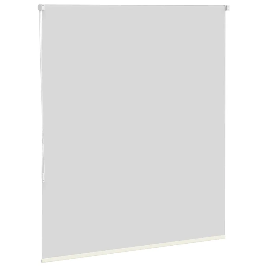 Store enrouleur occultant blanc cassé 125x150 cm largeur tissu - 4
