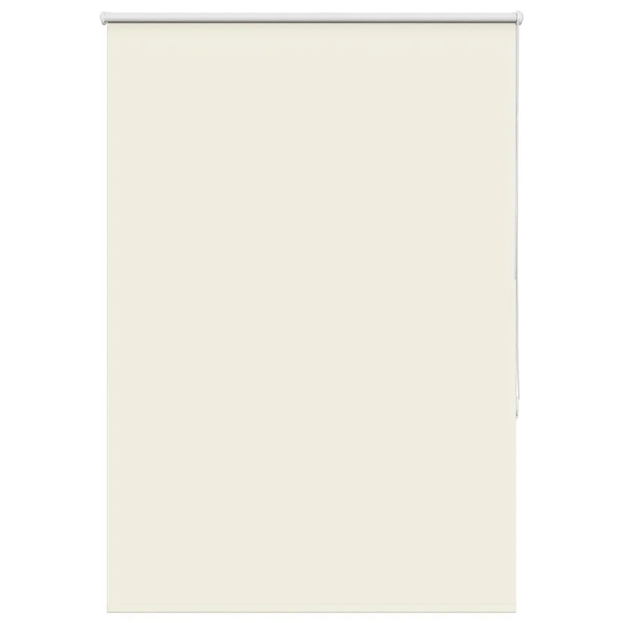 Store enrouleur occultant blanc cassé 95x150cm largeur du tissu