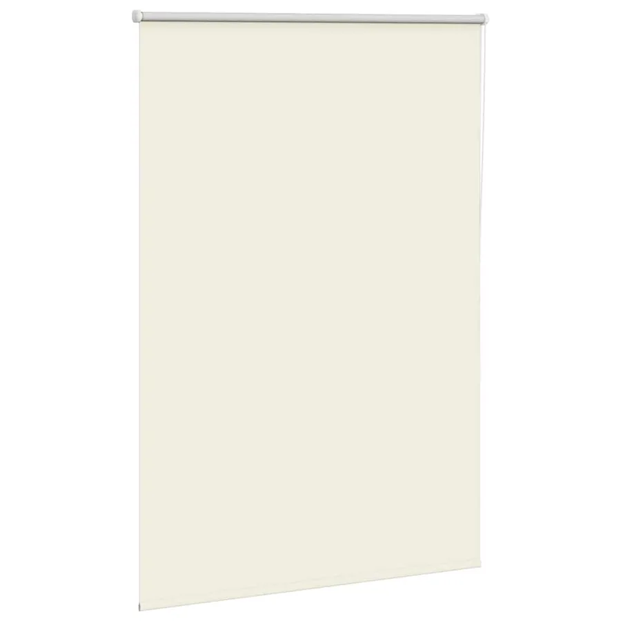 Store enrouleur occultant blanc cassé 95x150cm largeur du tissu - 3