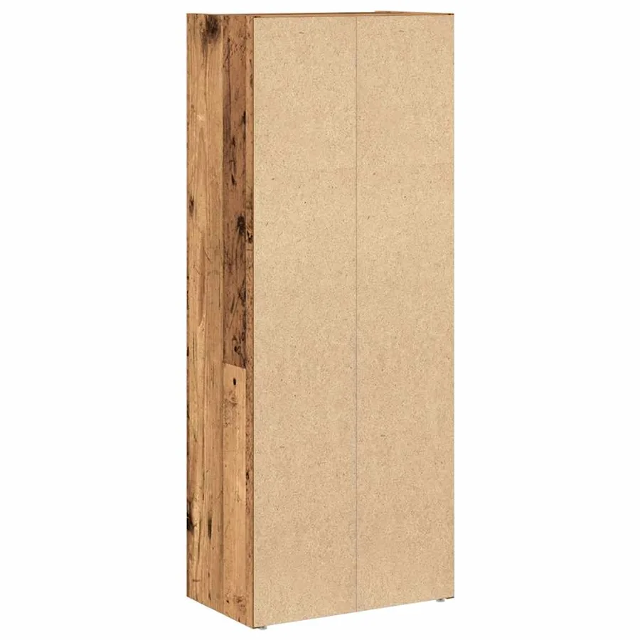 Bibliothèque vieux bois 40x24x102 cm bois d'ingénierie - 7