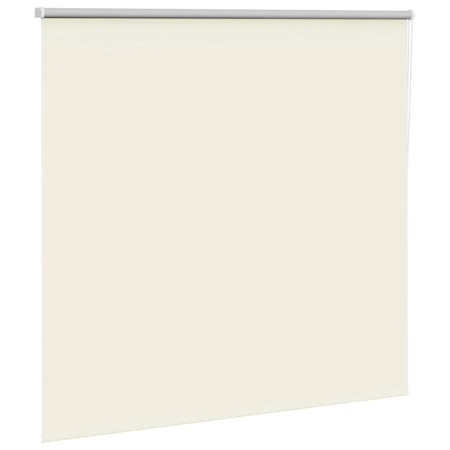 Store enrouleur occultant blanc cassé largeur du tissu 146,6 cm - 3