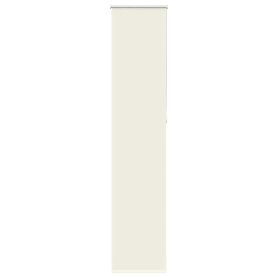 Store enrouleur occultant blanc cassé 40x230cm largeur du tissu