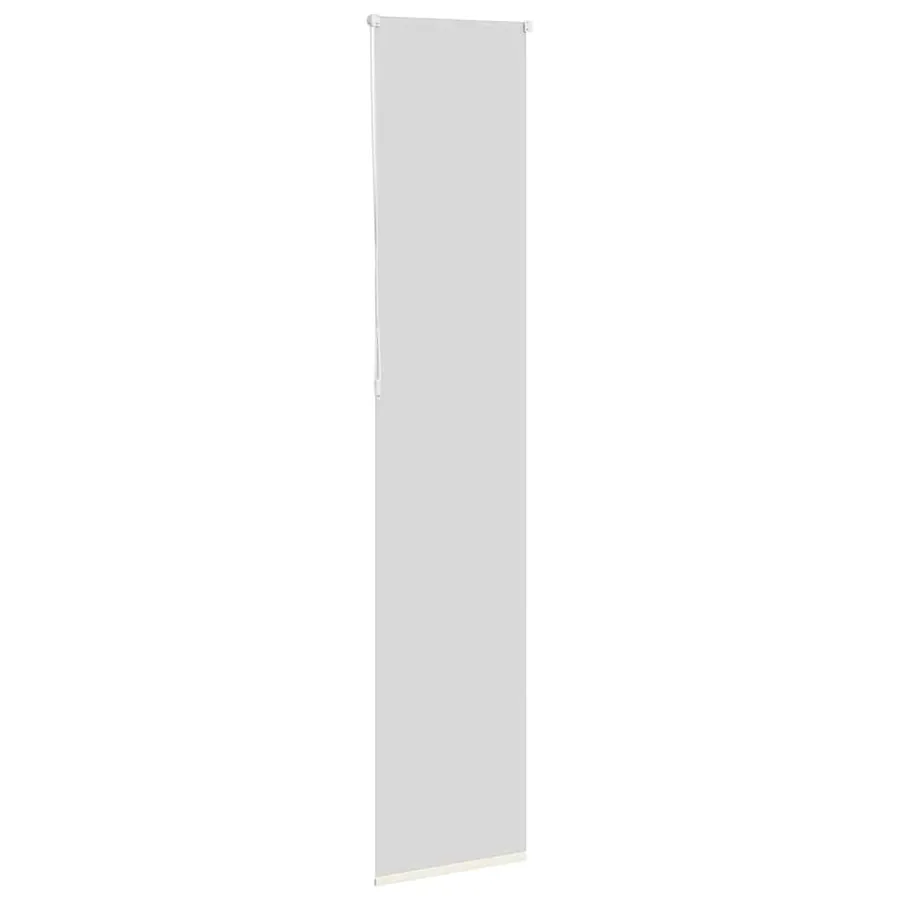 Store enrouleur occultant blanc cassé 40x230cm largeur du tissu - 4