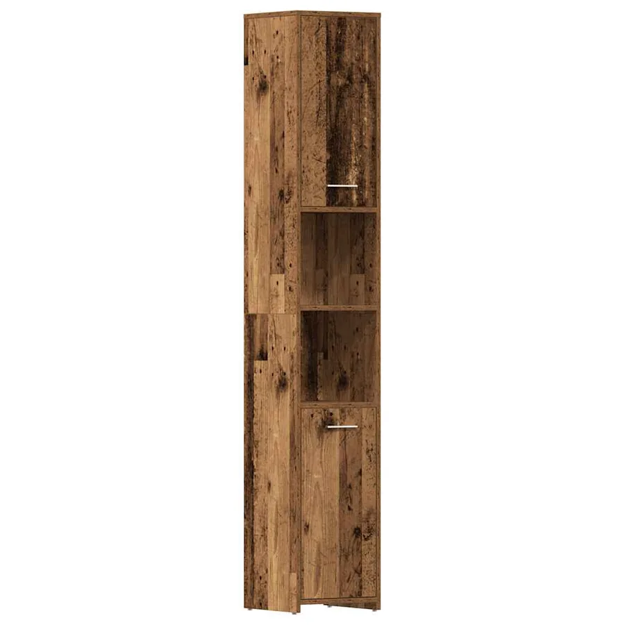 Ensemble de meubles salle de bain 3 pcs bois d'ingénierie - 4