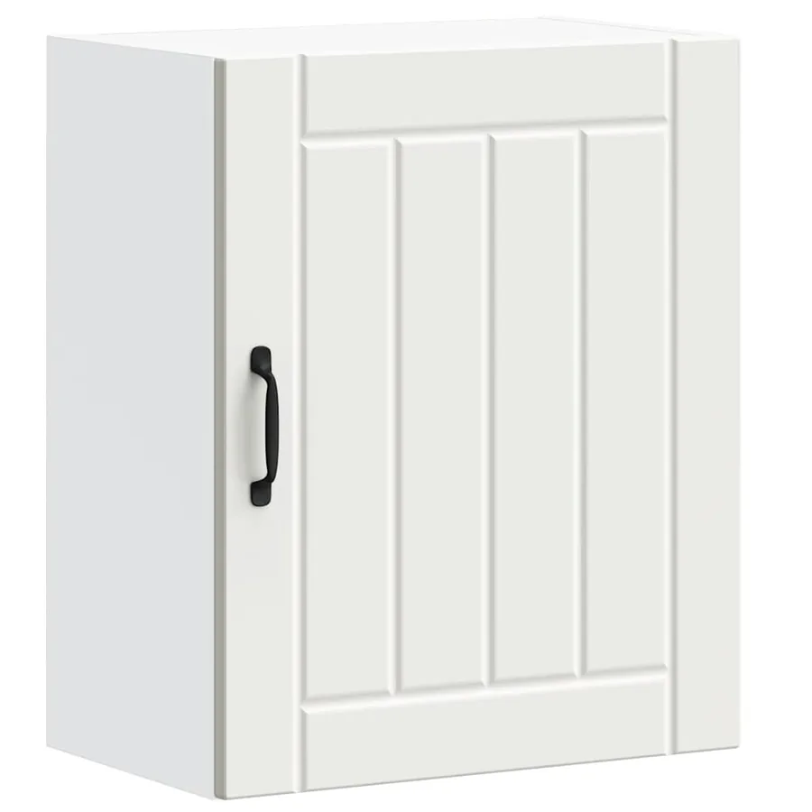 Armoire murale de cuisine Lucca blanc bois d'ingénierie - 2