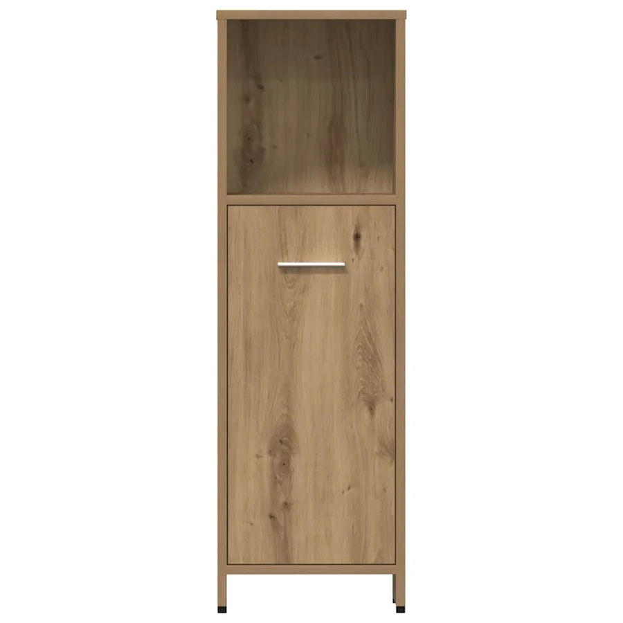 Ensemble de meubles salle de bain 4 pcs bois d'ingénierie - 9