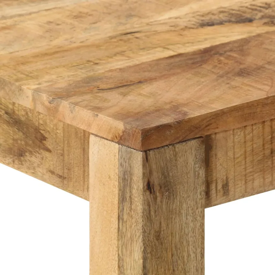 Table à manger Bois de manguier massif 82x80x76 cm - 4