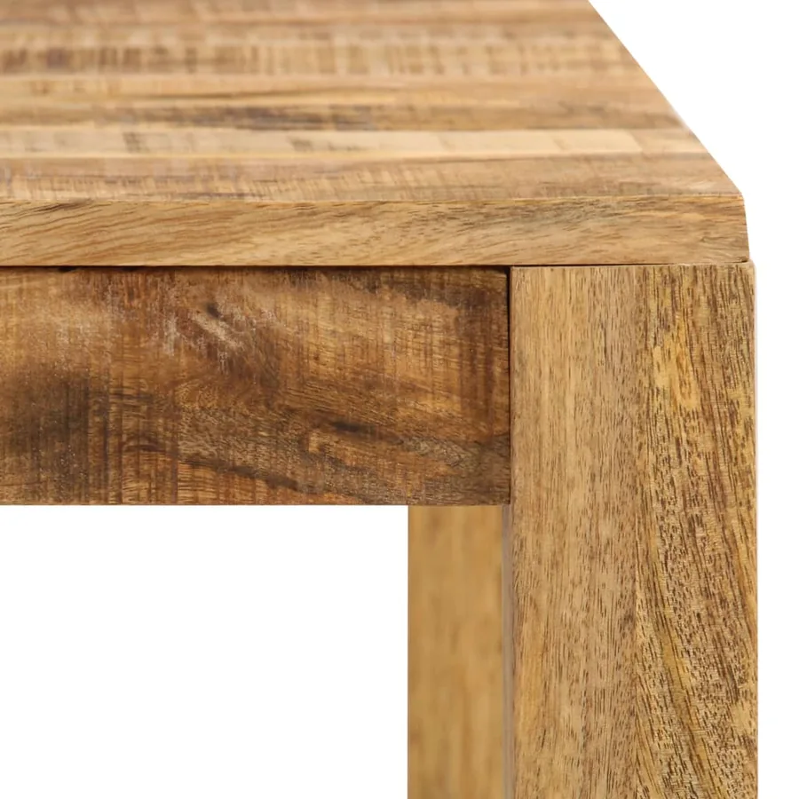 Table à manger Bois de manguier massif 82x80x76 cm - 5