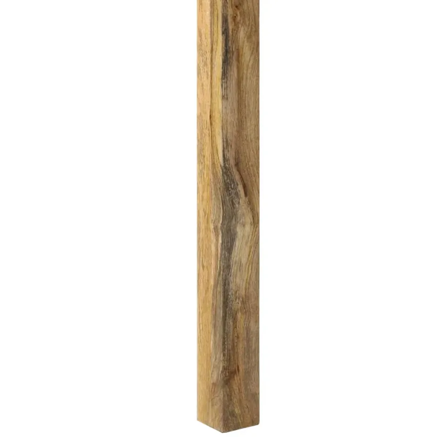 Table à manger Bois de manguier massif 82x80x76 cm - 8
