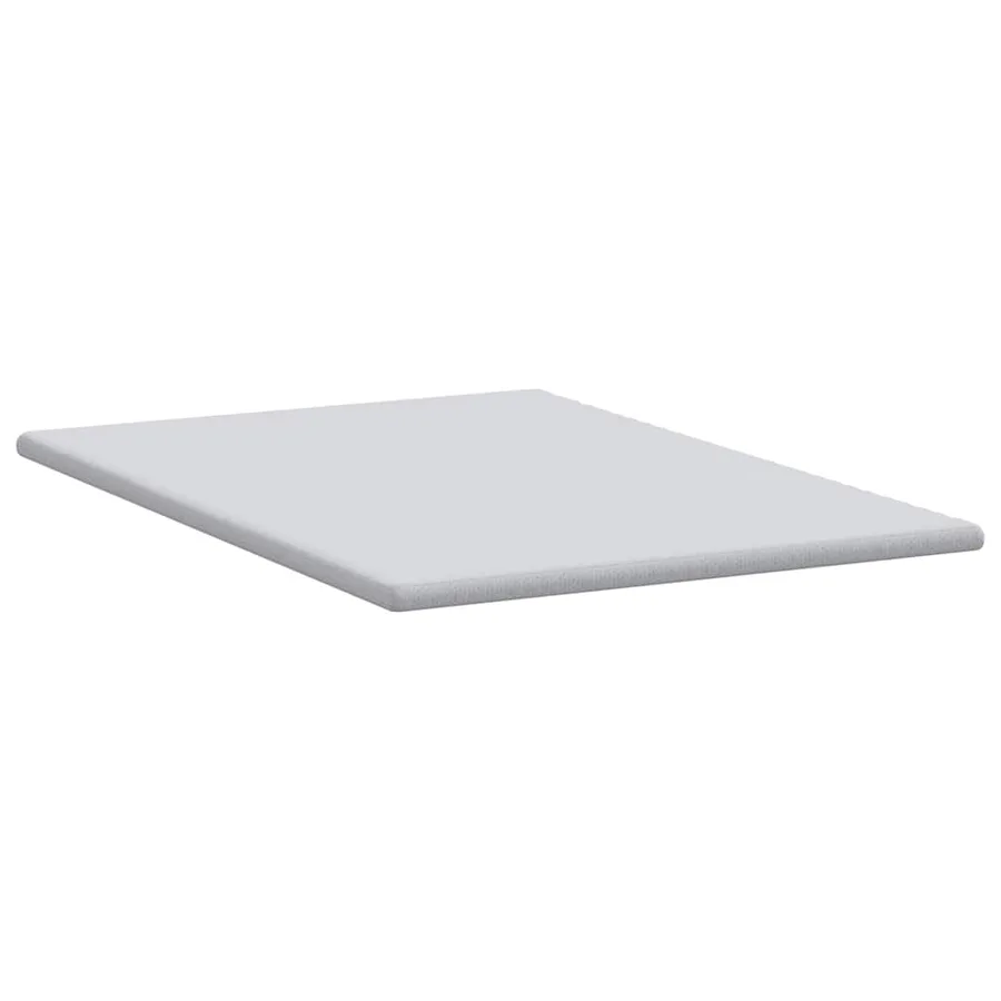 Surmatelas Blanc 140 x 200 cm Tissu Jacquard - 6