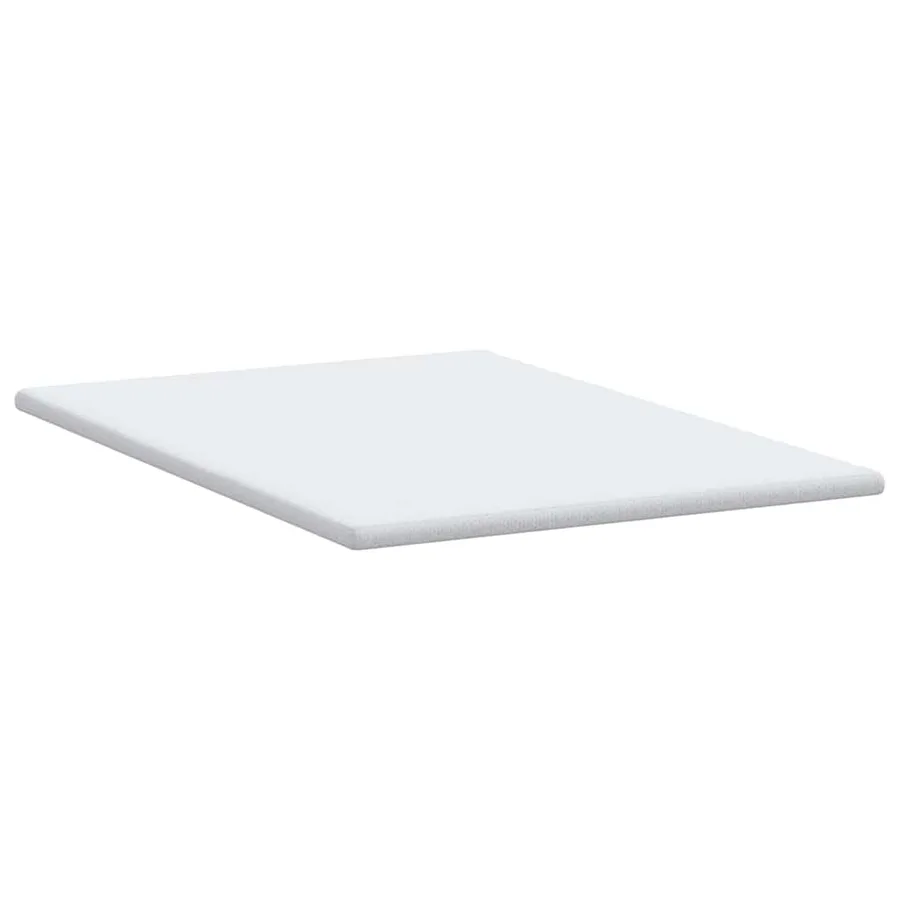 Surmatelas Blanc 140 x 200 cm Tissu Jacquard - 6