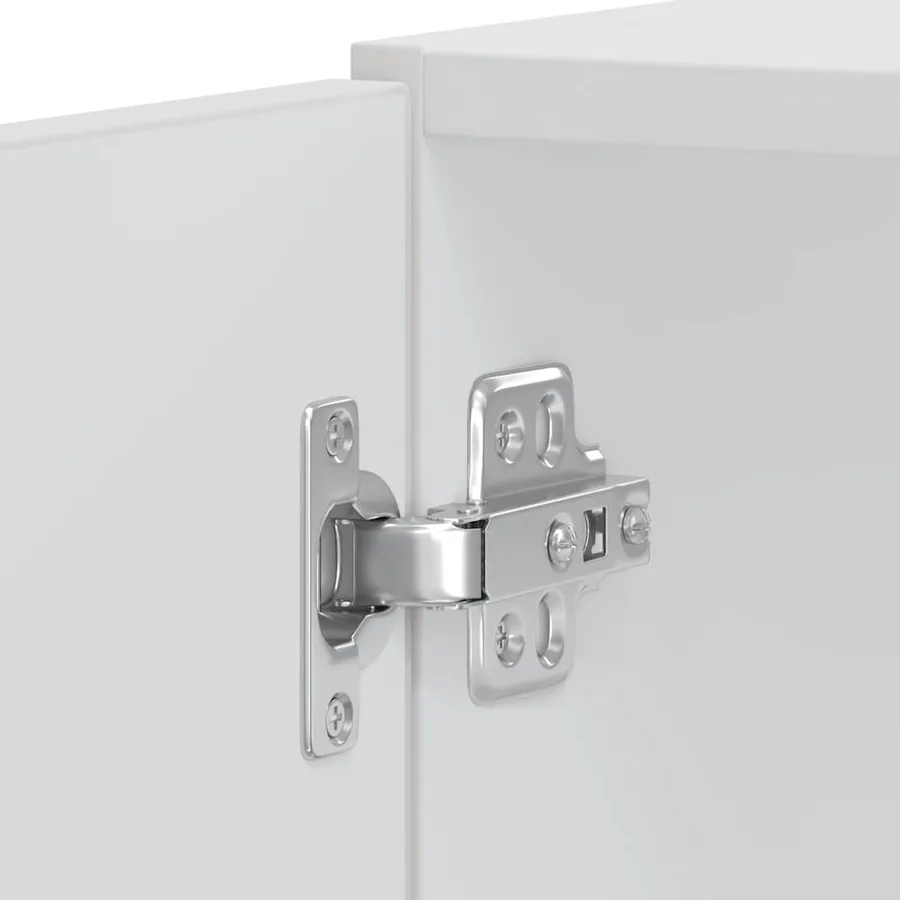 Armoires de four 2 pièces "Lucca" Bois d'ingénierie blanc - 10