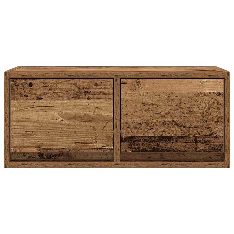 Meubles TV 2 pcs vieux bois 60x31x25,5 cm bois d'ingénierie - 6