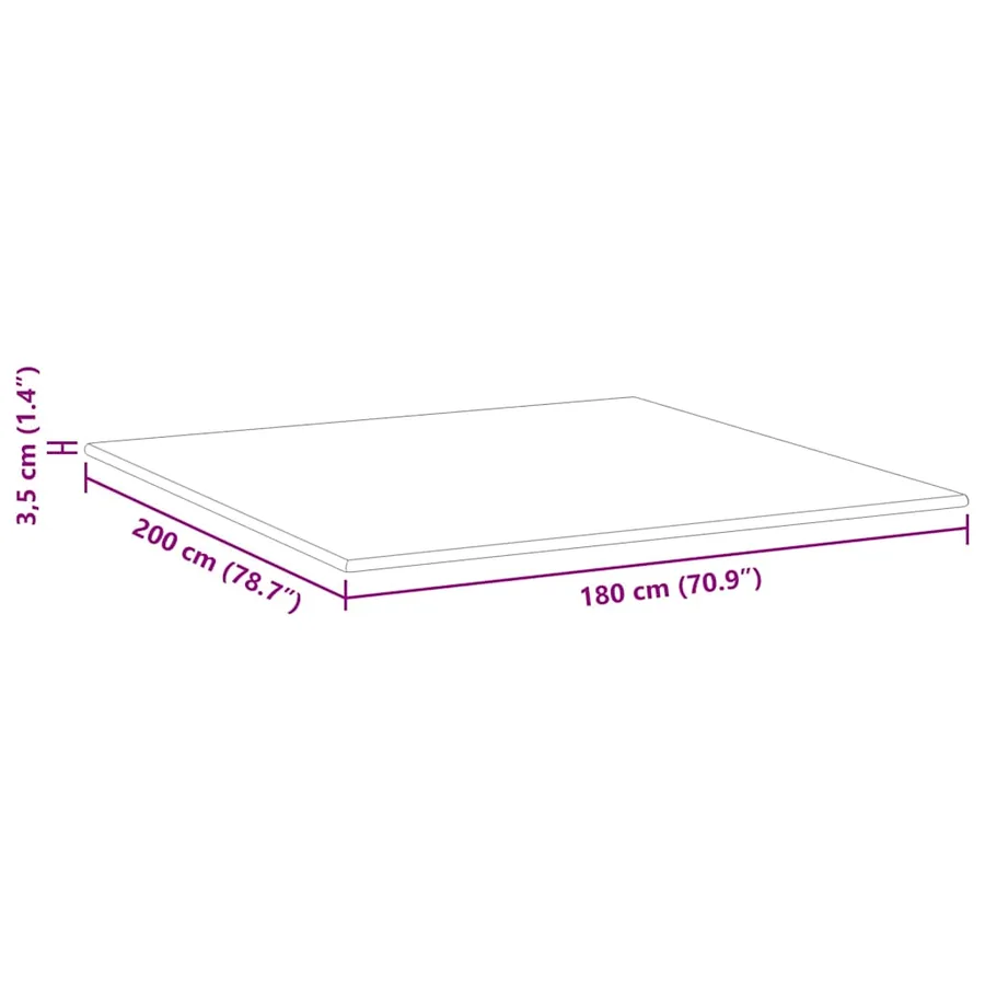Surmatelas en mousse à mémoire 180 x 200 cm Thick Doux Blanc - 12