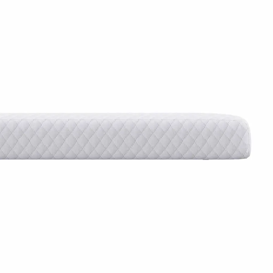 Surmatelas en mousse à mémoire 140 x 190 cm Thick Doux Blanc - 7