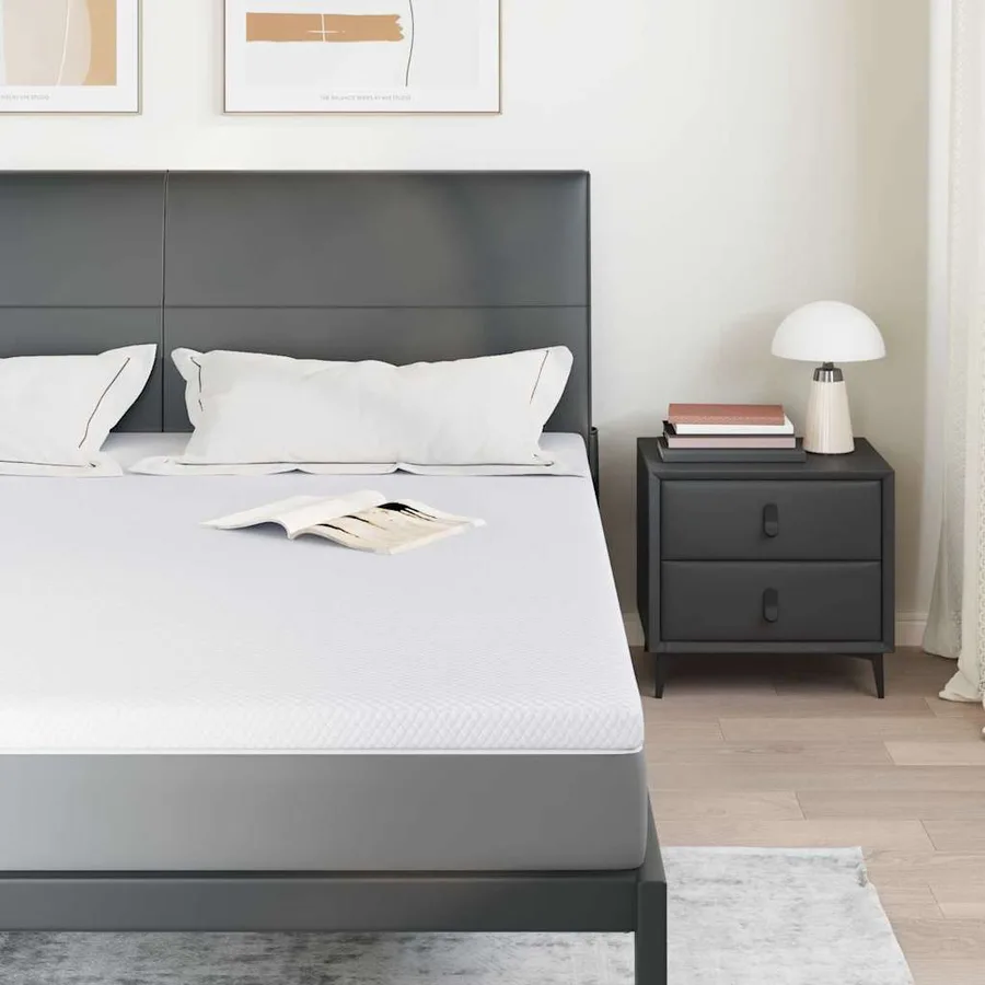 Surmatelas en mousse à mémoire 200 x 200 x 5 cm Thick Doux - 3