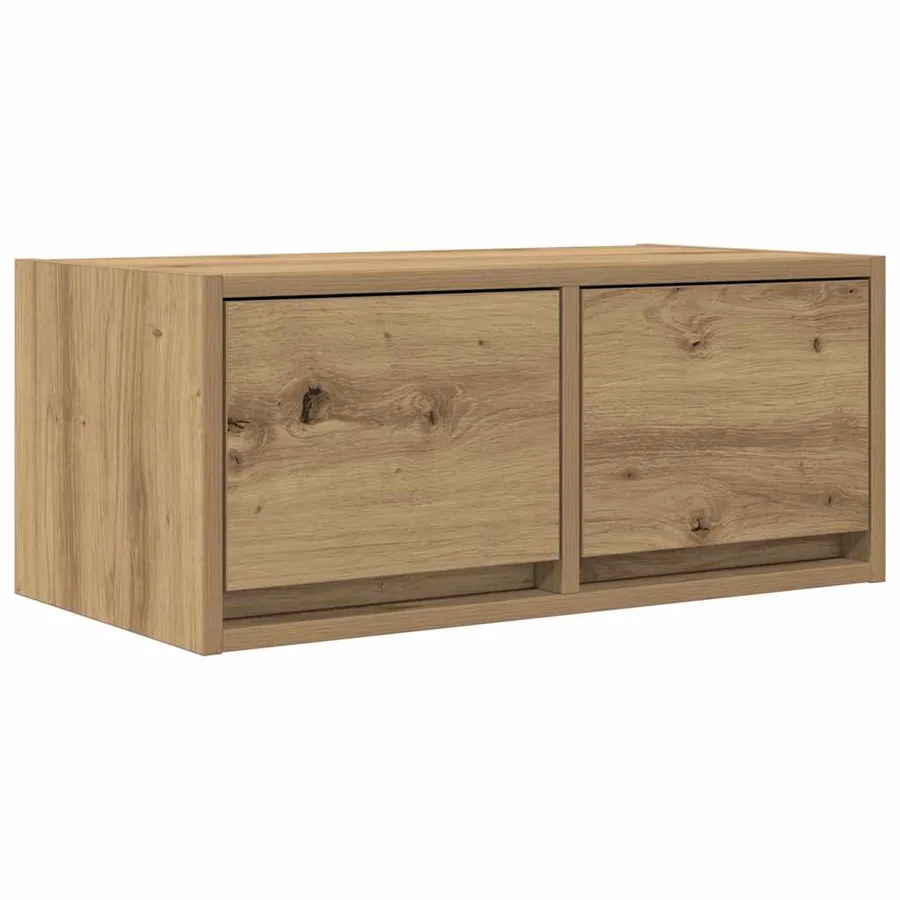 Meubles TV 2 pcs chêne artisanal 60x31x25,5cm bois d'ingénierie - 5