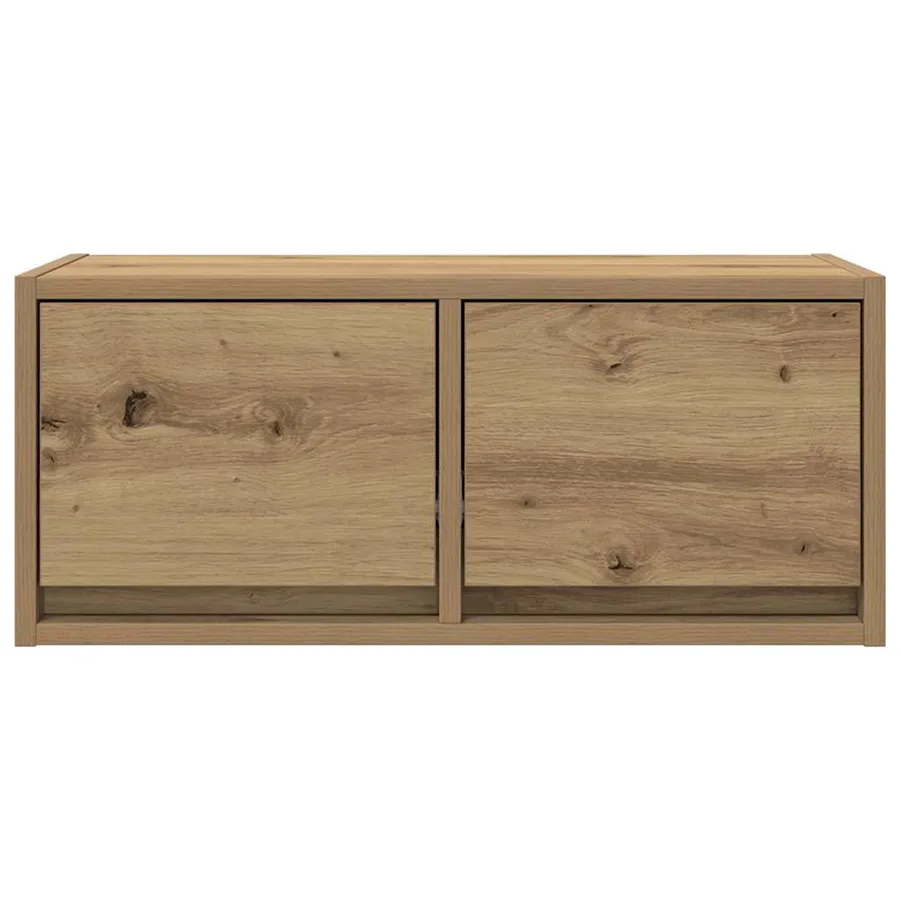 Meubles TV 2 pcs chêne artisanal 60x31x25,5cm bois d'ingénierie - 6