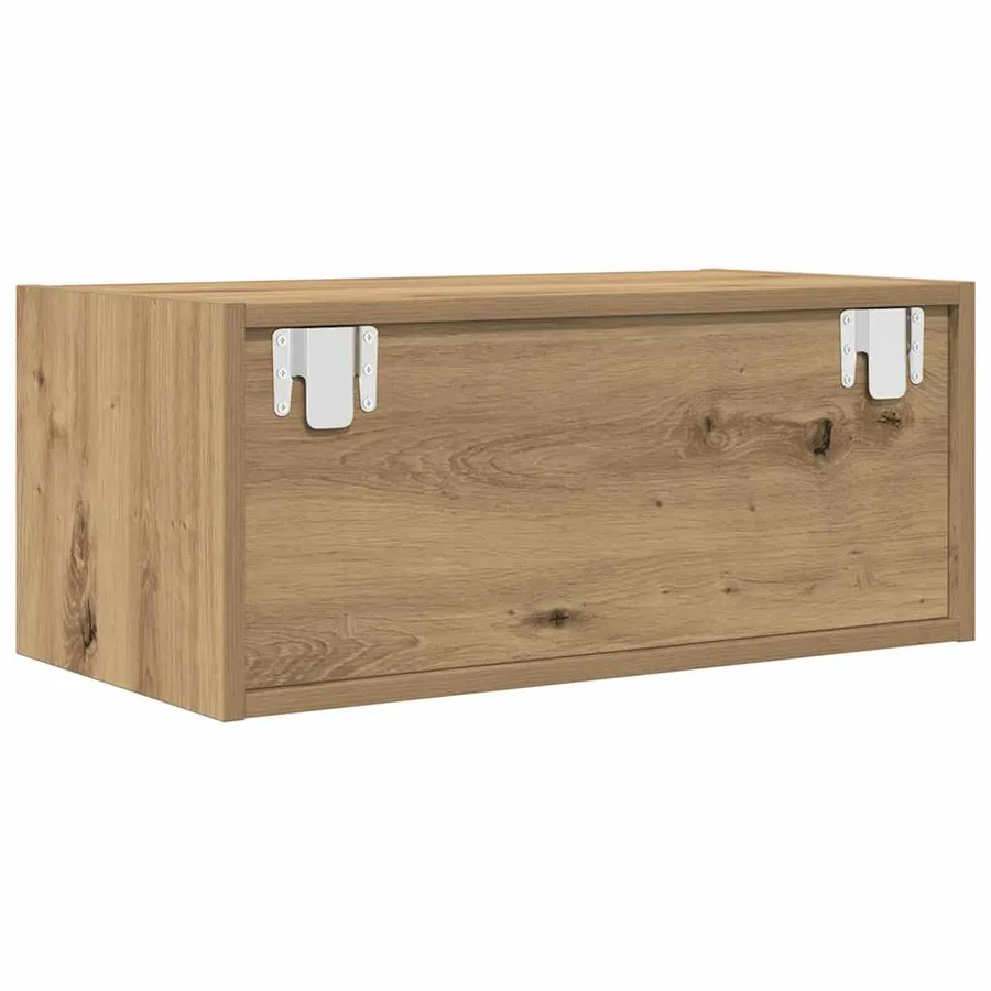 Meubles TV 2 pcs chêne artisanal 60x31x25,5cm bois d'ingénierie - 7