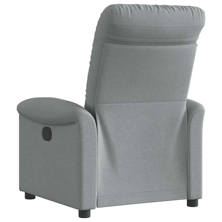 Fauteuil inclinable Gris clair Tissu - 5