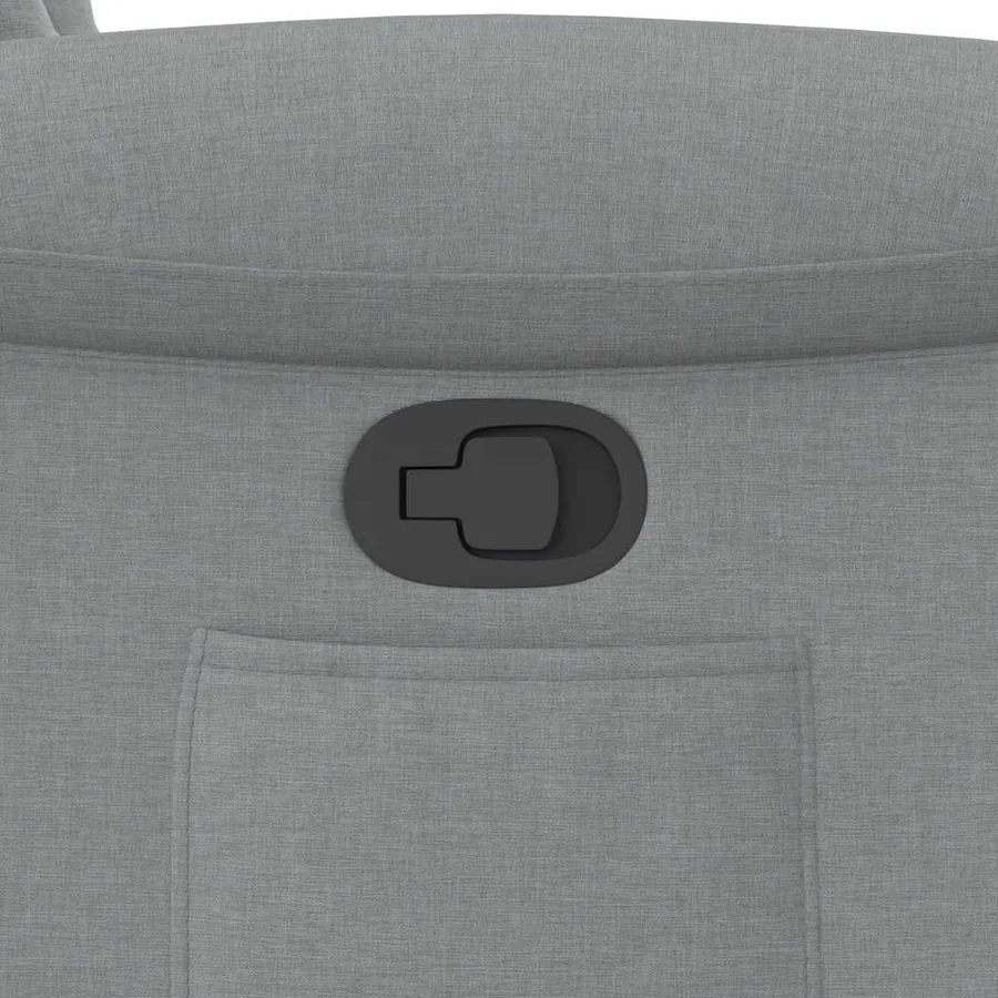 Fauteuil inclinable Gris clair Tissu - 13