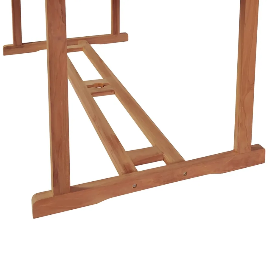 Table de jardin 180x90x75 cm Bois de teck solide - 6