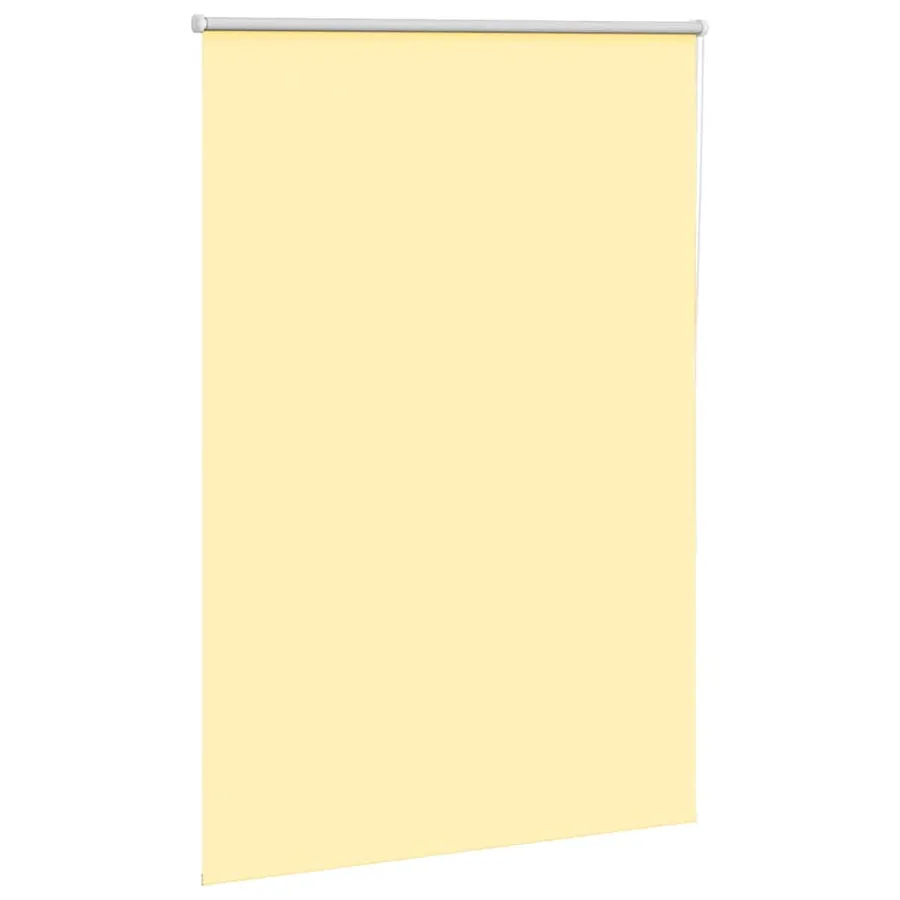 Store enrouleur occultant jaune largeur du tissu 100,7 cm - 3