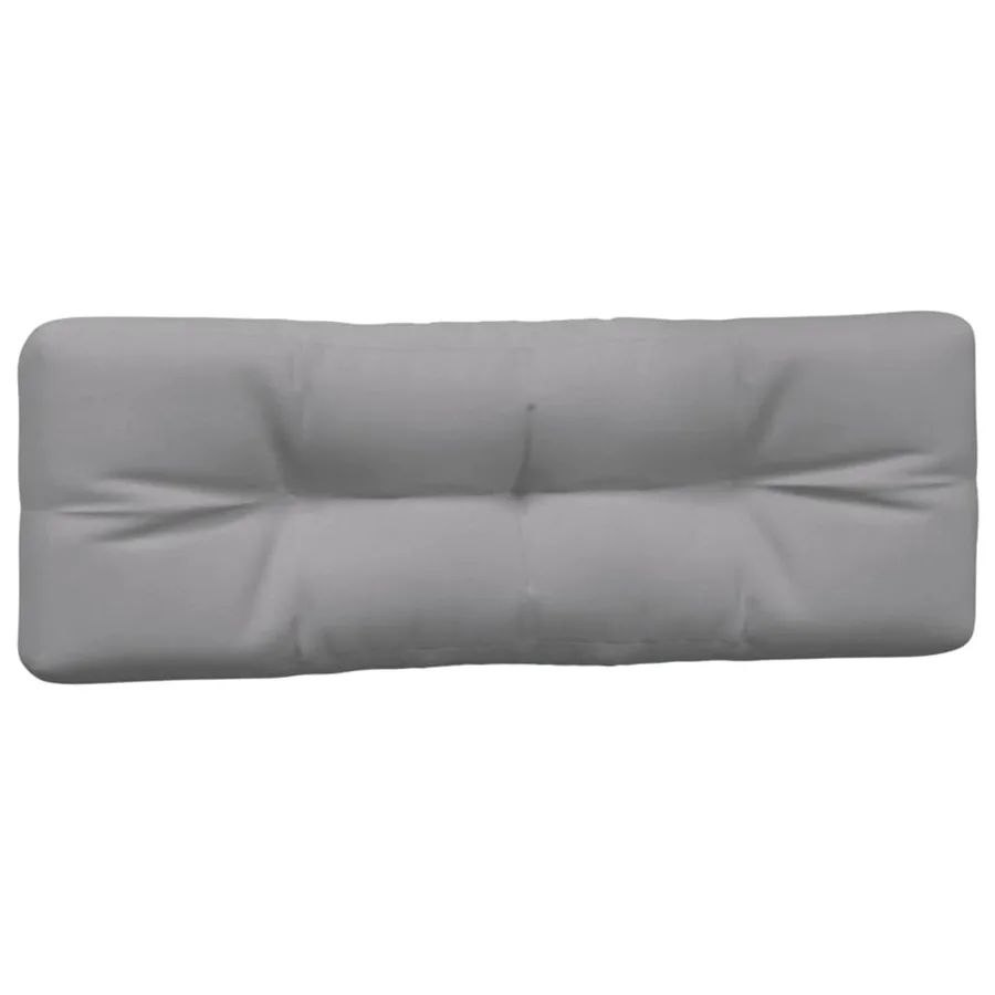 Coussins de palette lot de 7 gris tissu - 4