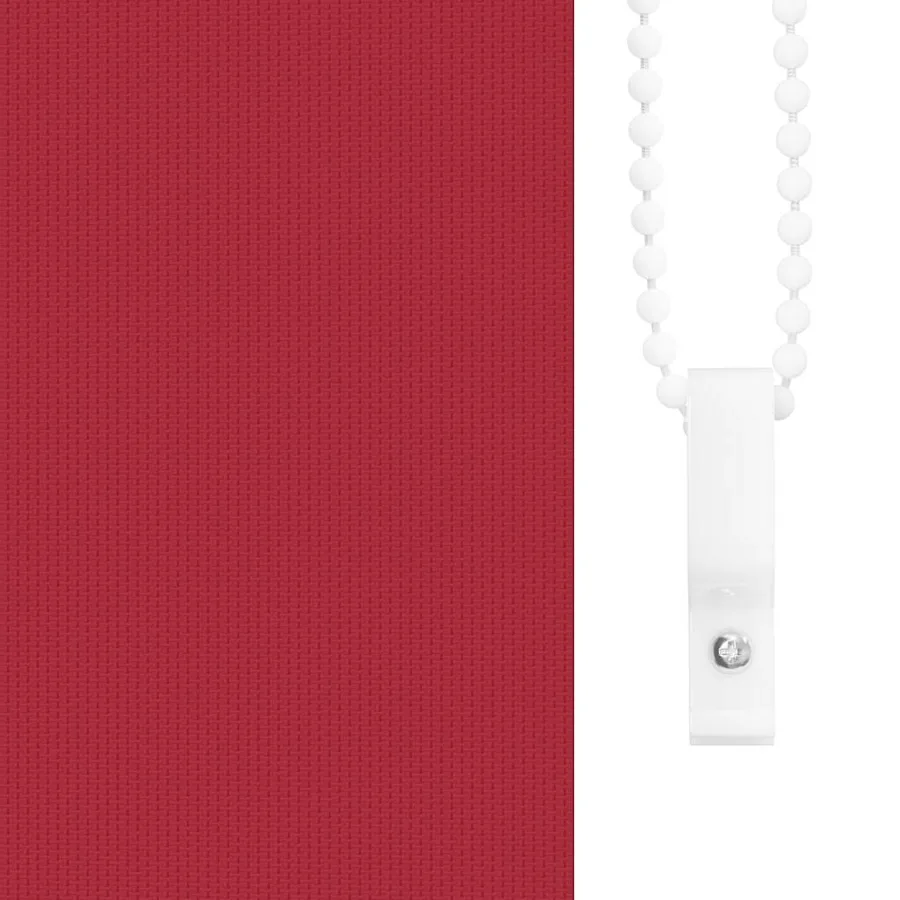 Store enrouleur occultant rouge largeur du tissu 90,7 cm - 10