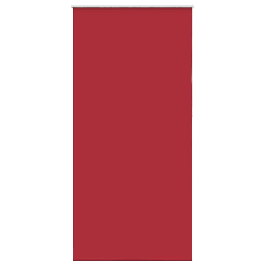 Store enrouleur occultant rouge largeur du tissu 110,7 cm - 2