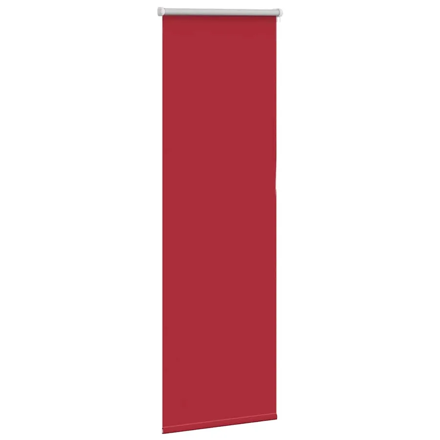 Store enrouleur occultant rouge largeur du tissu 45,7 cm - 3