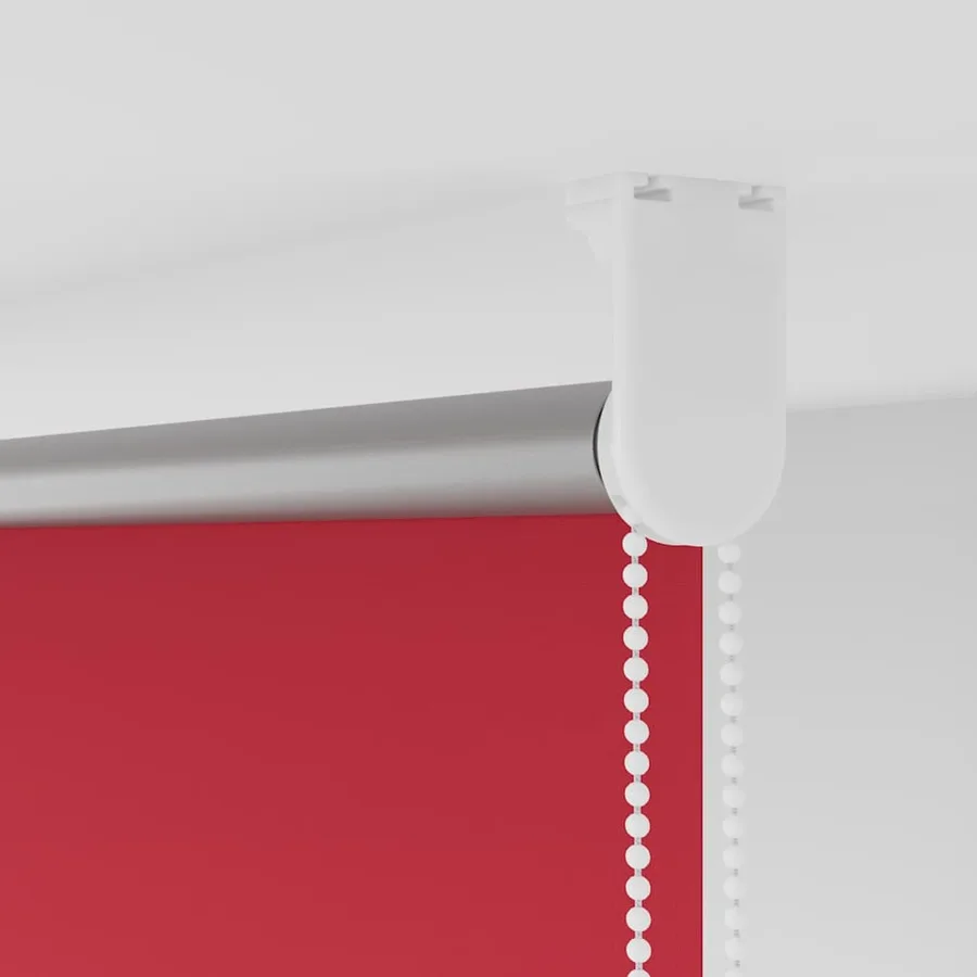 Store enrouleur occultant rouge largeur du tissu 151,6 cm - 13