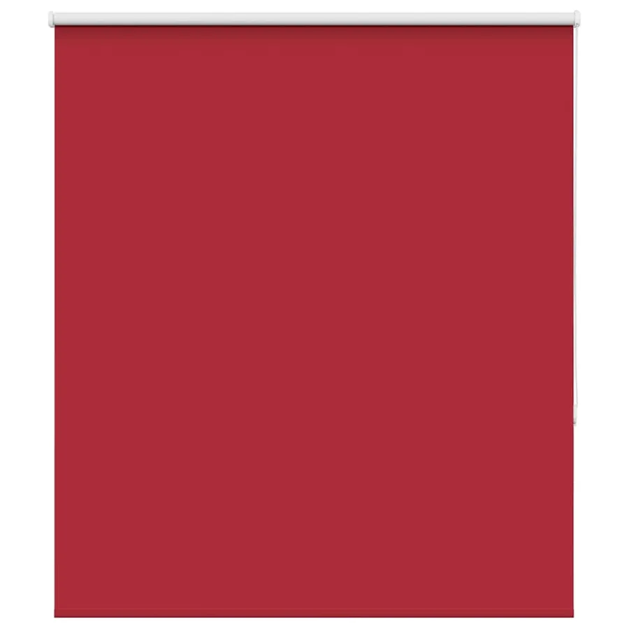 Store enrouleur occultant rouge largeur du tissu 126,6 cm - 2