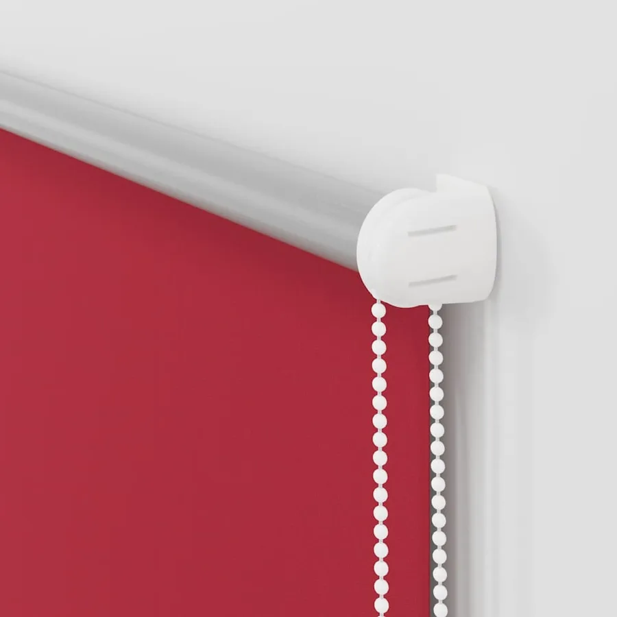 Store enrouleur occultant rouge largeur du tissu 95,7 cm - 11