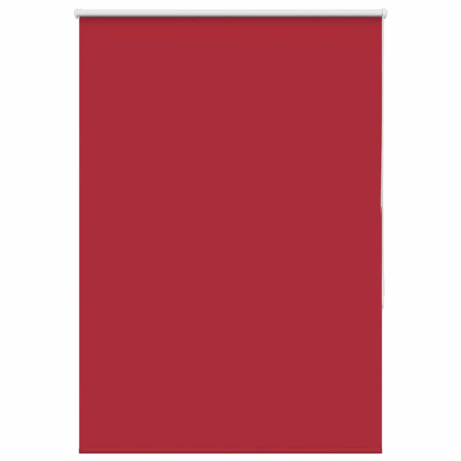 Store enrouleur occultant rouge largeur du tissu 95,7 cm - 2