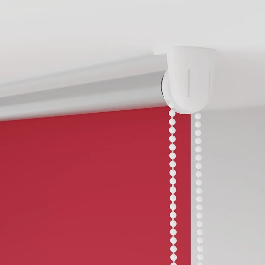 Store enrouleur occultant rouge largeur du tissu 65,7 cm - 13