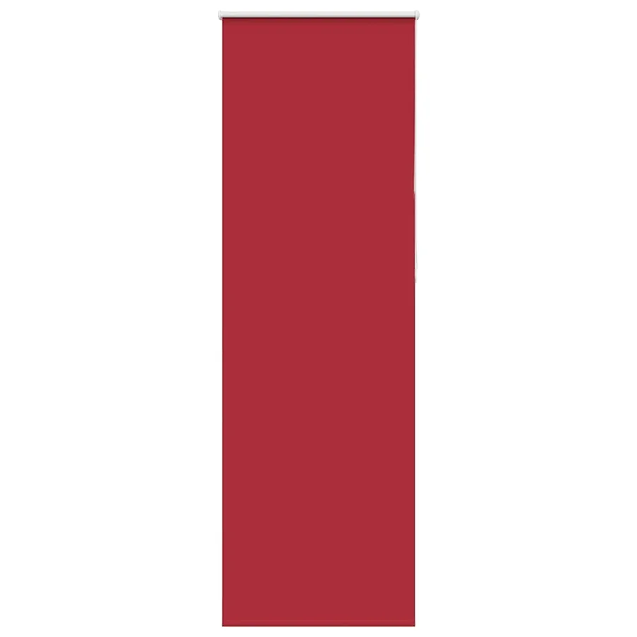 Store enrouleur occultant rouge largeur du tissu 65,7 cm - 2
