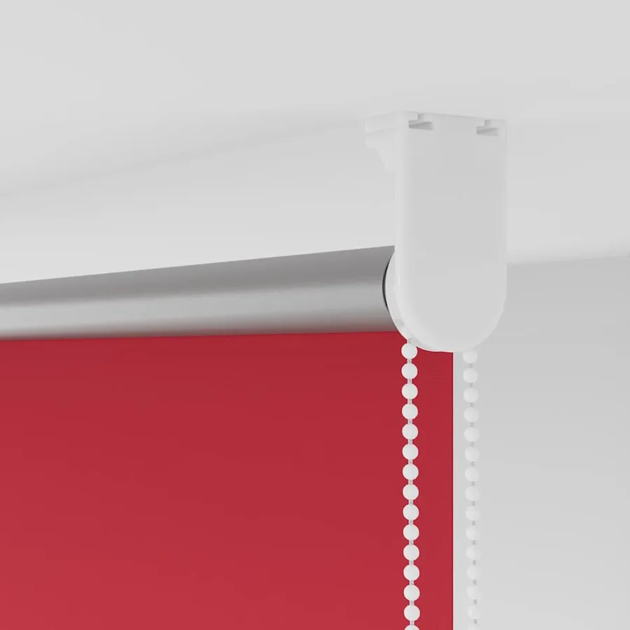 Store enrouleur occultant rouge largeur du tissu 141,6 cm - 13