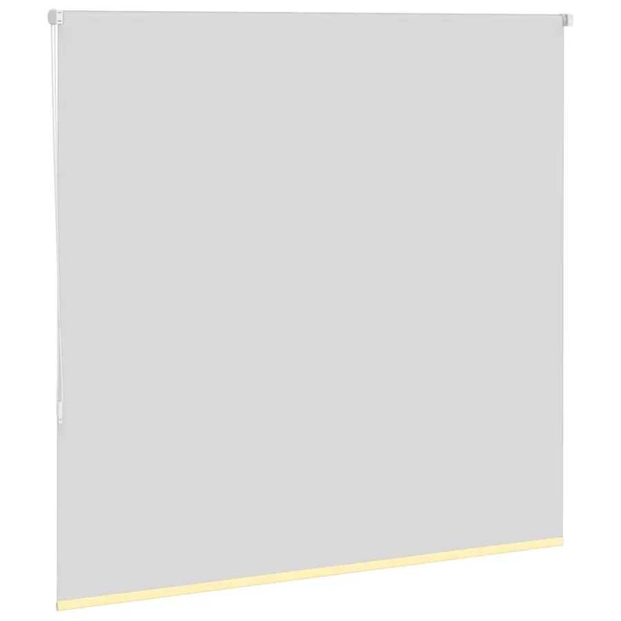 Store enrouleur occultant jaune largeur du tissu 141,6 cm - 4